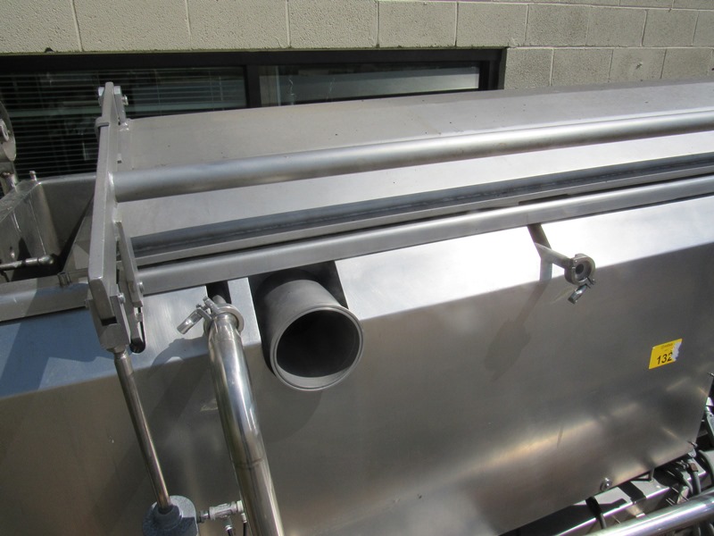 Stainless-steel blancher