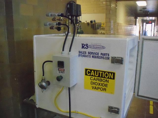 RS cryo 8 cubic ft. nitrogen freezer