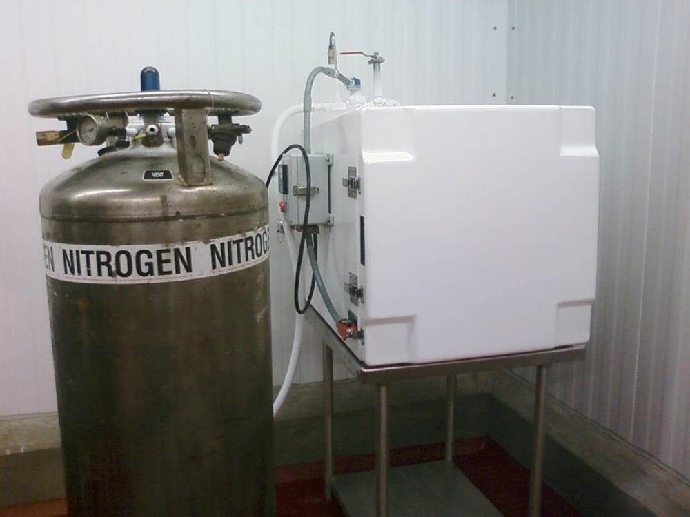 RS cryo 8 cubic ft. nitrogen freezer