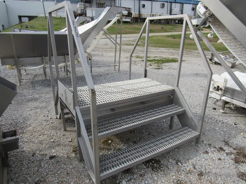 Stainless Steel Crossover Stairs